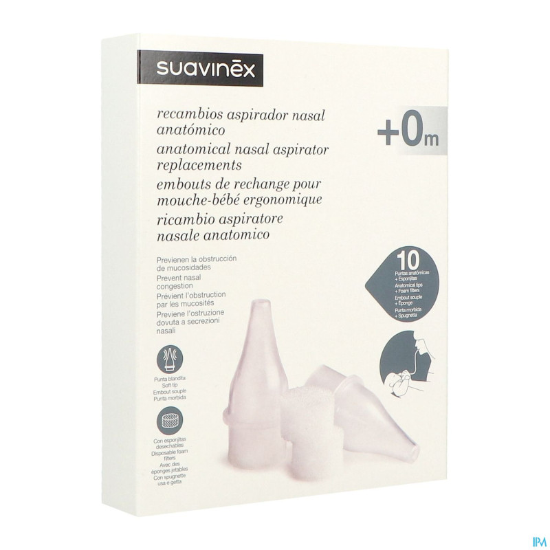 Suavinex hygiene mouche bebe poire recharge 10