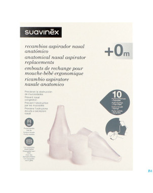 Suavinex hygiene mouche bebe poire recharge 10