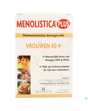 Menolistica plus    caps  60 holistica