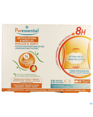Puressentiel articulation muscl.patch chauff.lomb2