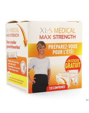 Xls med. maximum strength  comp 120 + sticks  20