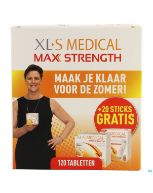 Xls med. maximum strength  comp 120 + sticks  20