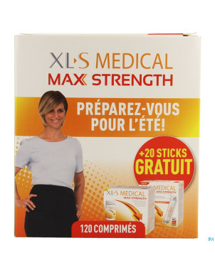 Xls med. maximum strength  comp 120 + sticks  20
