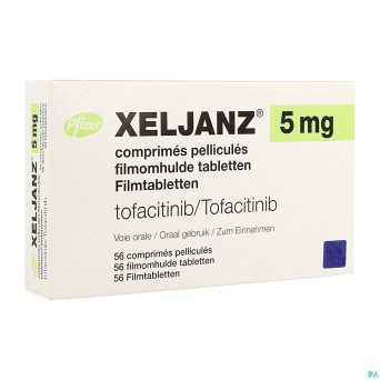 Xeljanz  5mg comp pell  56 x  5mg blister