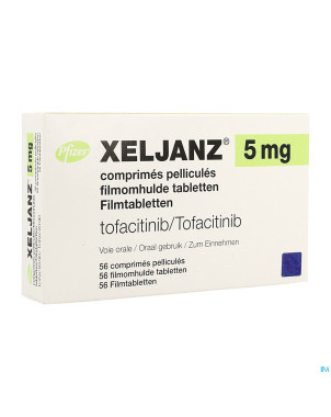 Xeljanz  5mg comp pell  56 x  5mg blister