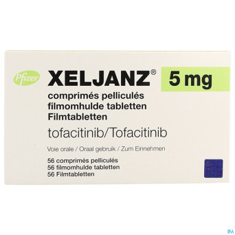 Xeljanz  5mg comp pell  56 x  5mg blister