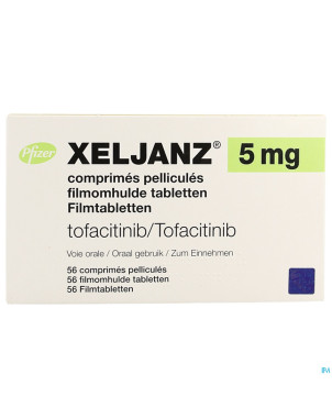 Xeljanz  5mg comp pell  56 x  5mg blister