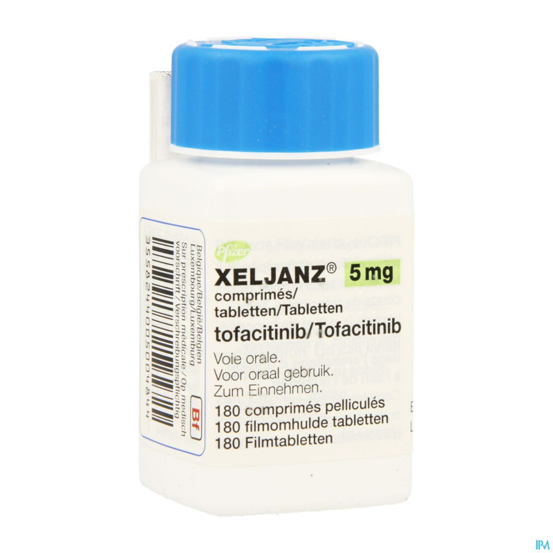 Xeljanz  5mg comp pell 180 x  5mg flacon