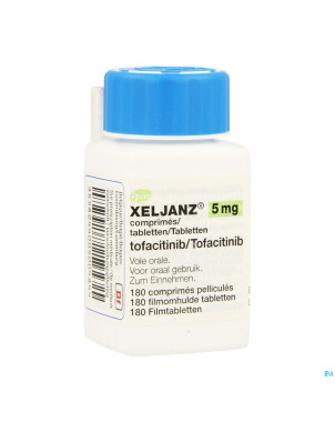 Xeljanz  5mg comp pell 180 x  5mg flacon