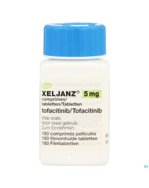 Xeljanz  5mg comp pell 180 x  5mg flacon