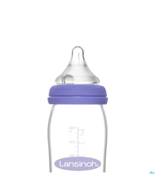 Lansinoh biberon verre + tetine 240ml 4