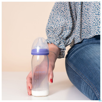 Lansinoh biberon verre + tetine 240ml 4