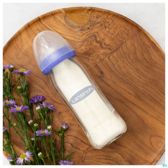 Lansinoh biberon verre + tetine 240ml 4
