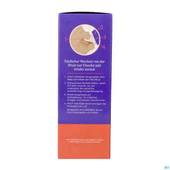 Lansinoh biberon verre + tetine 160ml 4