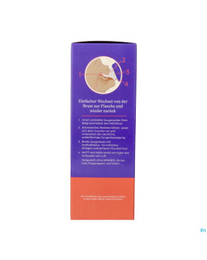 Lansinoh biberon verre + tetine 160ml 4