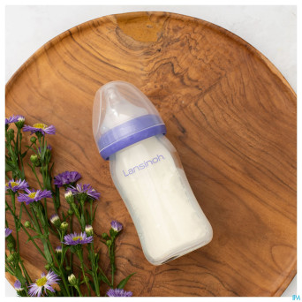 Lansinoh biberon verre + tetine 160ml 4
