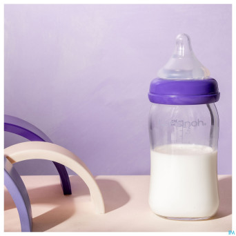 Lansinoh biberon verre + tetine 160ml 4