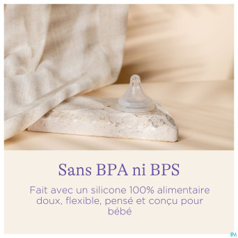 Lansinoh biberon verre + tetine 160ml 4