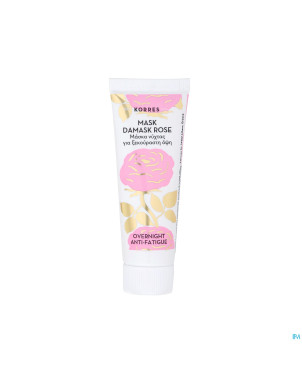 Korres kf masque nuit a/fatigue rose damask   18ml
