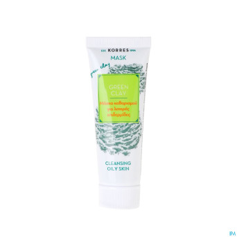 Korres kf masque nettoyant argile verte pg    18ml