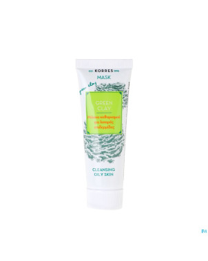Korres kf masque nettoyant argile verte pg    18ml