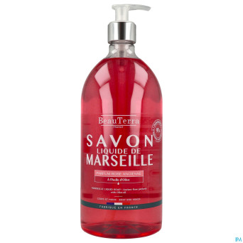 Beauterra savon marseille rose ancienne    fl 1l