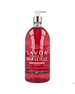 Beauterra savon marseille rose ancienne    fl 1l