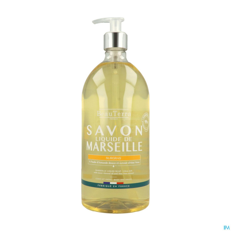 Beauterra savon marseille surgras    fl 1l