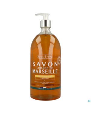 Beauterra savon marseille vanille miel    fl 1l