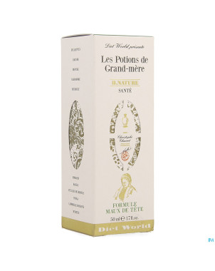 Les potions grand mere maux tete spray    50ml