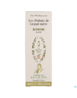 Les potions grand mere maux tete spray    50ml
