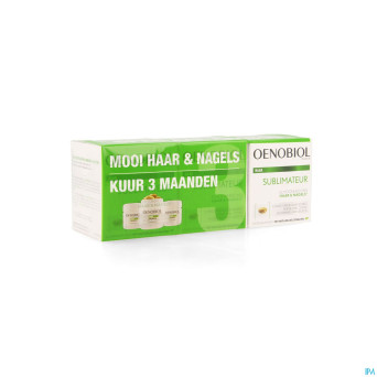 Oenobiol capillaire cure sublimateur softcaps 3x60