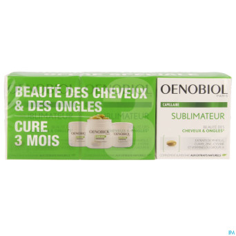 Oenobiol capillaire cure sublimateur softcaps 3x60