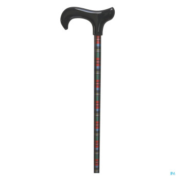 Canne marche derby tartan ecossais    mq 526