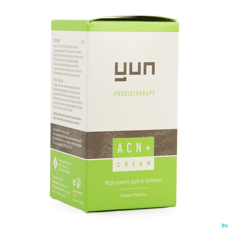 Yun acn+ cream a/acne dry skin    50ml