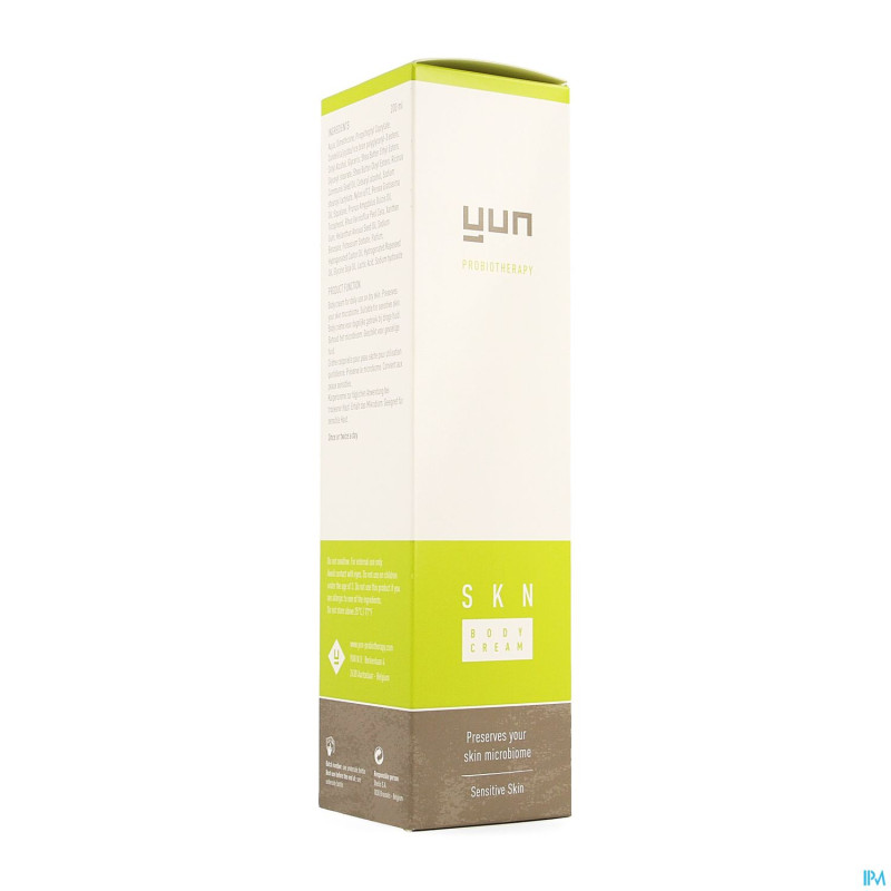 Yun skn body cream daily care    200ml