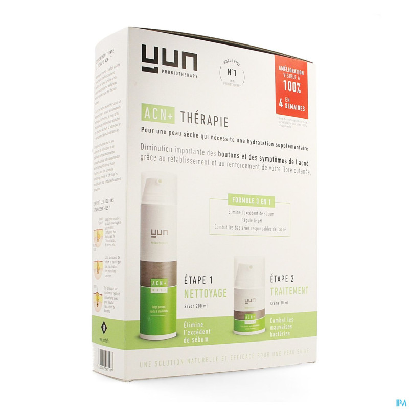 Yun acn+ therapy a/acne dry skin