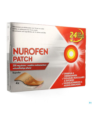 Nurofen patch 200mg    emplatre 4