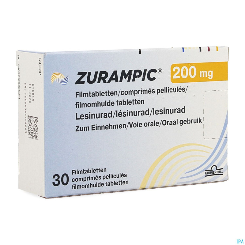 Zurampic 200mg comp pell  30 x 200mg