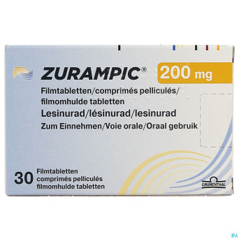 Zurampic 200mg comp pell  30 x 200mg