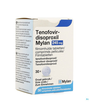 Tenofovir disoproxil viatris 245mg comp pell 30