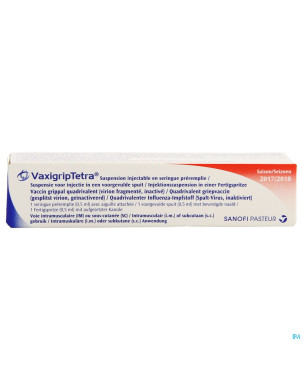 Vaxigrip tetra ser inj 0,5 ml  2017