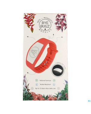 Byebugz bangles fire fish coral