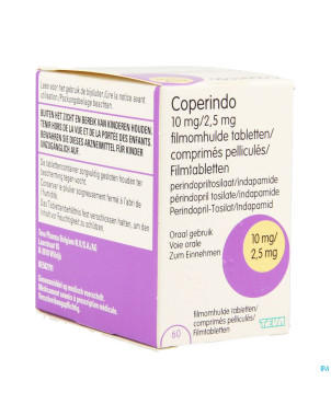 Coperindo 10mg/2,5mg comp pell  60 pot