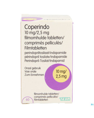 Coperindo 10mg/2,5mg comp pell  60 pot