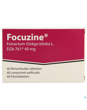 Focuzine comp pell  60 x 40mg