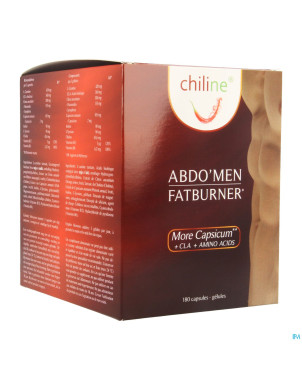 Chiline fatburner abdo men maxi caps 180