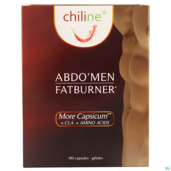 Chiline fatburner abdo men maxi caps 180
