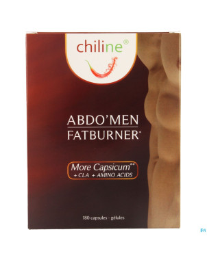 Chiline fatburner abdo men maxi caps 180