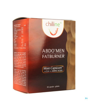 Chiline fatburner abdo men  caps 90